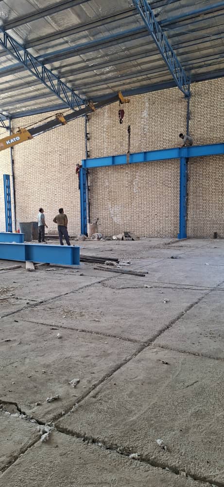 ساخت و نصب جرثقیل سقفی کیان صنعت شرق در بیرجند